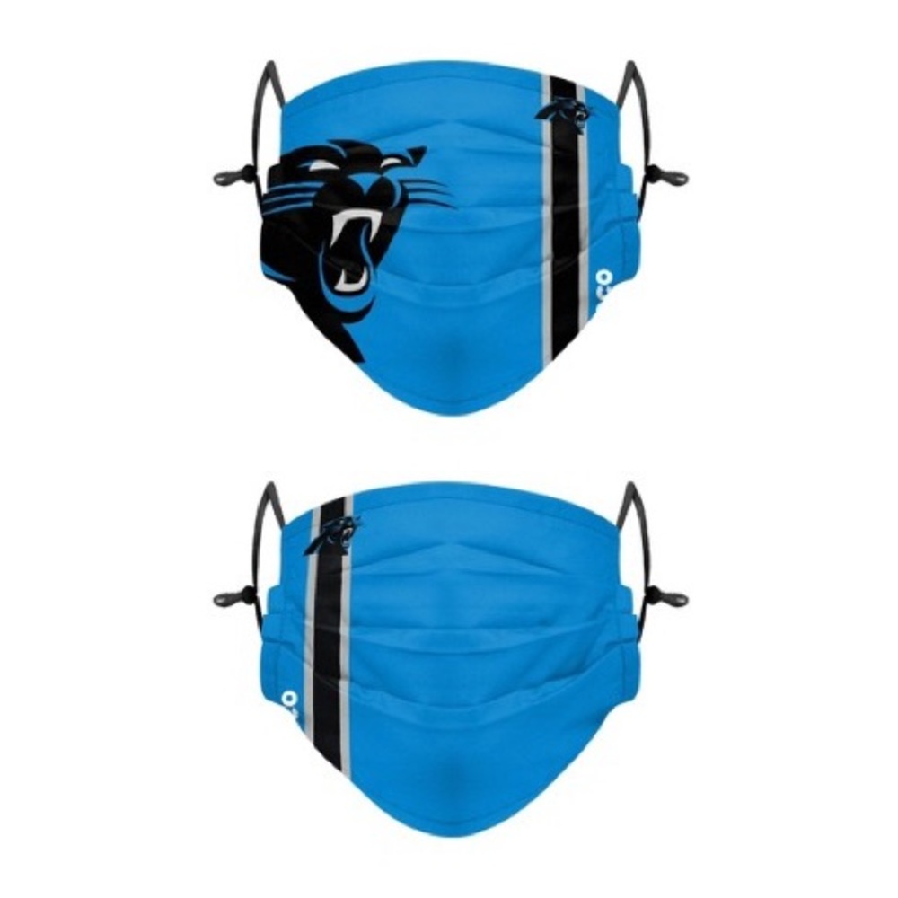 🛍️Free with Bundle🛍️ NFL Adult Adjustable Mask Carolina Panthers
